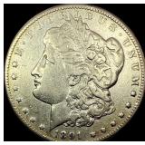 1891-CC Silver Morgan Dollar NEARLY UNCIRCULATED