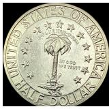 1936-D Columbia Sesquicentennial Silver Half Dolla