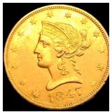 1847-O $10 Gold Eagle