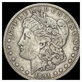 1891-O Silver Morgan Dollar ABOUT UNCIRCULATED