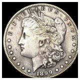 1899-S Silver Morgan Dollar NEARLY UNCIRCULATED