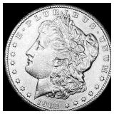 1902-S Silver Morgan Dollar CHOICE AU