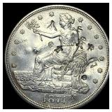 1874-CC Silver Trade Dollar HIGH GRADE