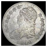 1810 Capped Bust Half Dollar NEARLY UNCIRCULATED