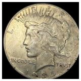 1935 Silver Peace Dollar NEARLY UNCIRCULATED
