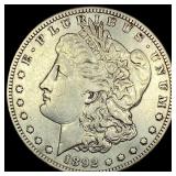 1892-S Silver Morgan Dollar NEARLY UNCIRCULATED