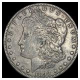 1899 Silver Morgan Dollar NEARLY UNCIRCULATED