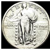 1928-S Silver Standing Liberty Quarter NEARLY  UN