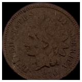 1860 Indian Head Cent NEARLY UNCIRCULATED