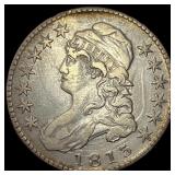 1813 Capped Bust Half Dollar LIGHTLY CIRCULATED