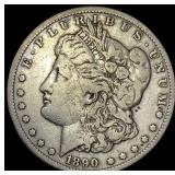 1890-CC Silver Morgan Dollar LIGHTLY CIRCULATED