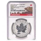2016 Canada 1oz Silver $5 Maple Leaf NGC PF69