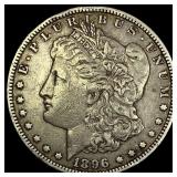 1896-O Silver Morgan Dollar NEARLY UNCIRCULATED