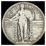 1919-D Silver Standing Liberty Quarter LIGHTLY CIR