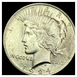1924 Silver Peace Dollar UNCIRCULATED