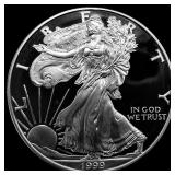 1999-P Silver 1 oz American Eagle GEM PROOF