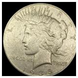 1935-S Silver Peace Dollar NEARLY UNCIRCULATED