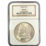 1884-O Morgan Silver Dollar NGC MS64