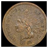 1865 Indian Head Cent NEARLY UNCIRCULATED