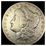 1896-S Silver Morgan Dollar LIGHTLY CIRCULATED
