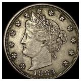 1883 Liberty Head Nickel CLOSELY UNCIRCULATED