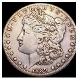 1889-CC Morgan Silver Dollar