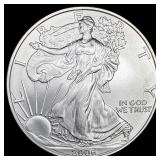 2006-W Silver 1 oz American Eagle $1 SUPERB GEM BU