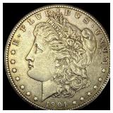 1901-S Silver Morgan Dollar CLOSELY  UNCIRCULATED