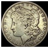 1901 Morgan Silver Dollar NEARLY UNCIRCULATED