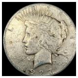 1927 Peace Silver Dollar NEARLY UNCIRCULATED