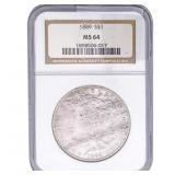 1889 Morgan Silver Dollar NGC MS64
