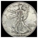 1928-S Silver Walking Liberty Half Dollar LIGHTLY