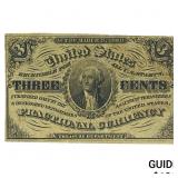 1863 3C United States Fractional Currency 9