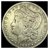 1882-O Silver Morgan Dollar ABOUT UNCIRCULATED