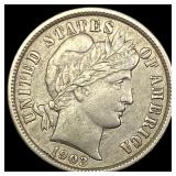 1903-O Silver Barber Dime CLOSELY UNCIRCULATED
