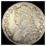 1822 Capped Bust Half Dollar NEARLY UNCIRCULATED