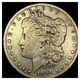 1891-O Silver Morgan Dollar LIGHTLY CIRCULATED