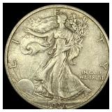 1936-S Silver Walking Liberty Half Dollar NEARLY U
