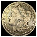 1894-S Silver Morgan Dollar NICELY CIRCULATED