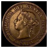 1900 Canada Bronze 1 Cent LIGHTLY CIRCULATED