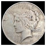 1927 Peace Silver Dollar NEARLY UNCIRCULATED