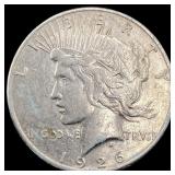 1926 Peace Silver Dollar NEARLY UNCIRCULATED