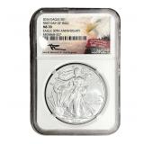 2016 Silver Eagle NGC MS70 30th Anniversary