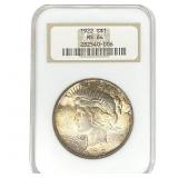 1922 Silver Peace Dollar NGC MS64