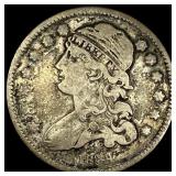 1834 Capped Bust Silver Quarter LIGHTLY CIRCULATED