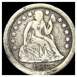 1842 Seated Liberty Dime NICELY CIRCULATED