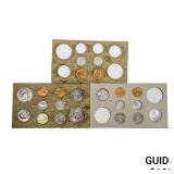 [18 Coins] 1955 US Mint Proof Sets 1C-50C