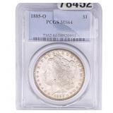 1885-O Morgan Silver Dollar PCGS MS64