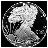 2020-S 1 oz Silver American Eagle GEM PROOF