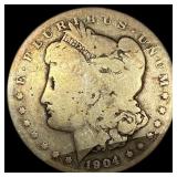 1904-S Silver Morgan Dollar NICELY CIRCULATED